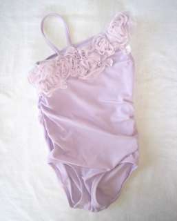 Baby Gap Modern Dance Floral Swimsuit Lilac 2 3 4 5 NWT  