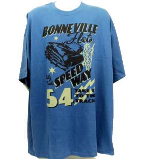 Mens Vintage T Shirt Bonneville Flats Speed Way 54 3XL  