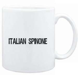  Mug White  Italian Spinone  SIMPLE / CRACKED / VINTAGE 
