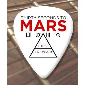  30 Seconds To Mars War Premium Guitar Picks x 5 Medium 