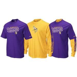  Minnesota Vikings Youth Option 3 In 1 T Shirt Combo 