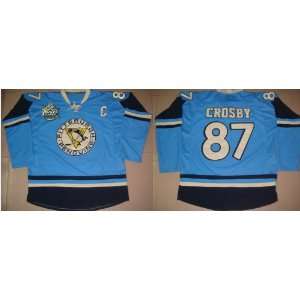 Pittsburgh Penguins #87 Sidney Crosby Blue Hockey Jersey NHL Authentic 