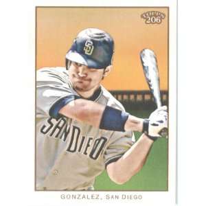  2009 Topps 206 #99 Adrian Gonzalez   San Diego Padres 