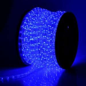   Lighting LED Rope Light 150ft Blue w/ Connector Patio, Lawn & Garden