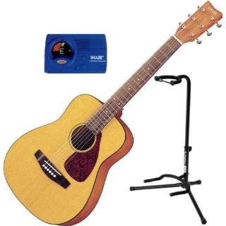   JR1 3/4 Scale Mini Folk Guitar w/FREE Guitar Stand and Snark Tuner