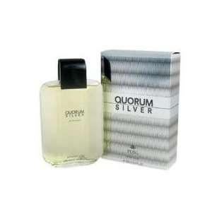  Quorum Silver by Puig, 3.4 oz After Shave for men Beauty