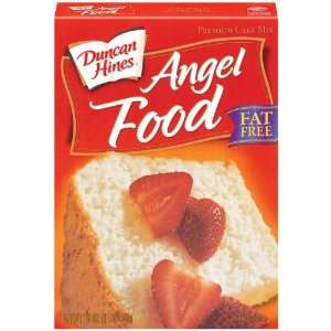 Duncan Hines Angel Food Fat Free Cake Mix   12 Pack  