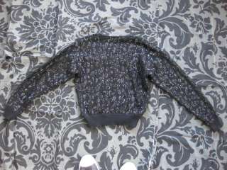 Christian Dior Separates sequined lambswool angora button up sweater 