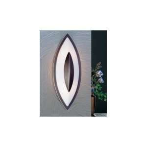   Light Wall Sconce in Satin Nickel with Brilliant Champagne glass