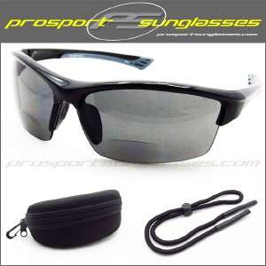 Bifocal Polarized motorcycle sports glasses sunglasses Free hard case 
