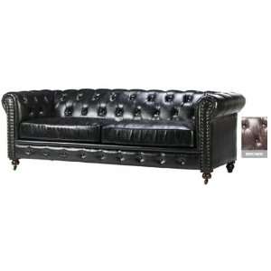 Gordon Tufted Sofa, 31HX91WX37D, BROWN 