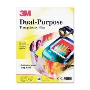  3M Universal Transparency Film. 50 SHEET LTR 