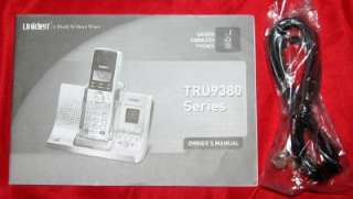   TRU9380 4 HIGH END 5.8GHz 4 HANDSET CORDLESS PHONE W/ DIGITAL ANSWER