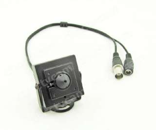 600TVL CCD Color Mini Indoor Camera 2.5mm Pinhole Lens  