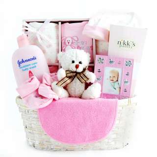 New Arrival Baby Gift Basket for Girls  