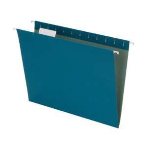 Pendaflex 74502 100% Recycled Hanging File Folders, 1/5 Cut, Letter 