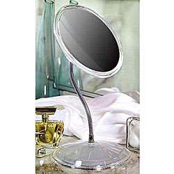 Zadro FG27 Clear Acrylic Gooseneck Vanity 7x Mirror  