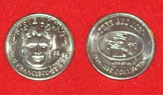 1995 Steve Young SF 49ers Then & Now Coin  