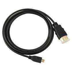 Premium 6 foot M/ M HDMI Cable/ Type A to Type D Micro  