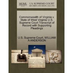 Commonwealth of Virginia v. State of West Virginia U.S. Supreme Court 