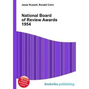  National Board of Review Awards 1954 Ronald Cohn Jesse 