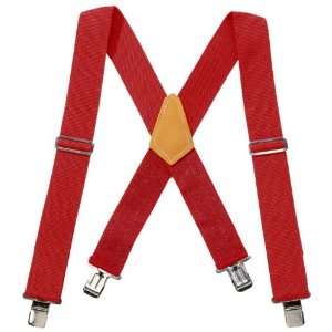  Genau Gear 6100 Heavy Duty Work Suspenders, Red