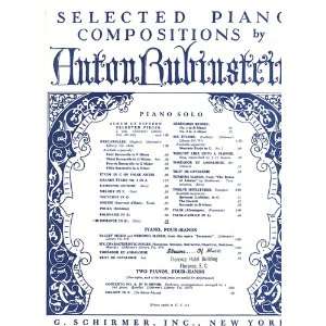  Selected Piano Compositions by Anton Rubinstein (Romance 