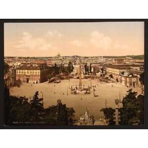  Photochrom Reprint of Panorama from the Pincian, Rome 