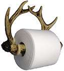   Toilet Paper Holder by Wildlife Creations,Deer Wall Mount,Bath 4046