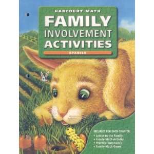  Harcourt Math Family Involvement Activities, Grado 1 