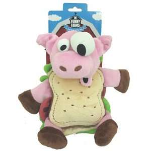  R2p Pet 069403 Crinkle plush Sandwich Pig