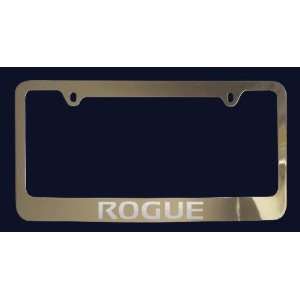 Nissan Rogue License Plate Frame (Zinc Metal)