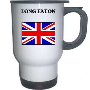  UK/England   LONG EATON White Stainless Steel Mug 