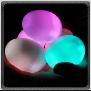 Multi Color Changing Night Light Egg Lamp + Battery  