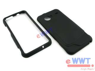 3x Rubber Cover Hard Case+LCD Film for HTC Droid Incredible G8 1st Gen 