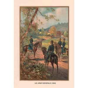  Exclusive By Buyenlarge U.S. Army Generals 1864 12x18 