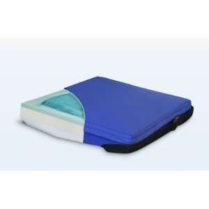  Core Wedge Gel Foam Cushion in Royal Blue Size 2   4 H x 18 W x 