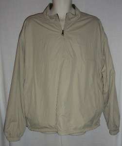 Wedge Golf & Beyond Reversible Pullover V Neck 100% Polyester Jacket 