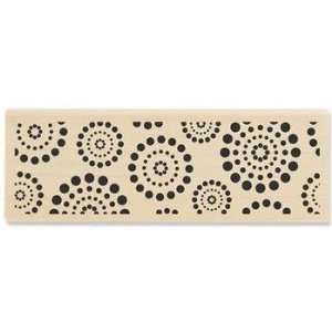  Dotted Background   Rubber Stamps Arts, Crafts & Sewing