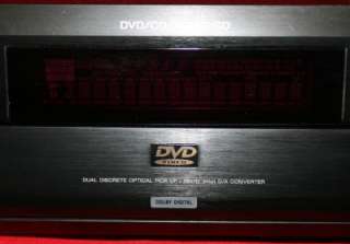 SONY DVP C600D 5 DISC CD/DVD CHANGER S/N 6185  