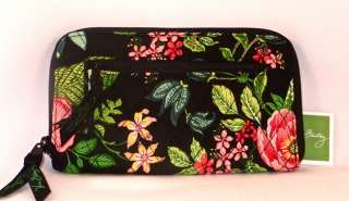   Around Wallet BOTANICA MEDITERRANEAN WHITE MESA RED CALYPSO NWT  