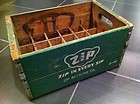 Rare Antique Vintage 1946 Zip Soda Wood Crate  Great Condition/Color 