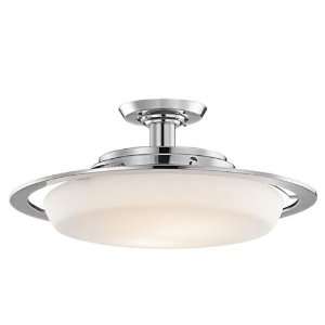  Kichler 42209CH Soft Contemporary Convertible 2 Light Semi 