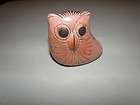Vintage smaller ceramic Oaxacan owl figurine very cute and well made 