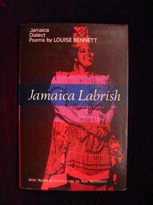 JAMAICA LABRISH Dialect Poems by Louise Bennett HB 1966  