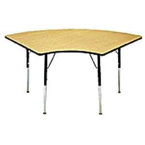 Adjustable Height Tables   Adjustabe Height Table Trapezoid, 24 x 24 