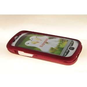  HTC MyTouch Slide 3G Hard Case Cover for Metallic Red 