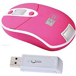 Case Logic Pink Rubber Wireless Mouse  