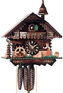 Black Forest 1 Day Chalet Musical Cuckoo Clock   619M  
