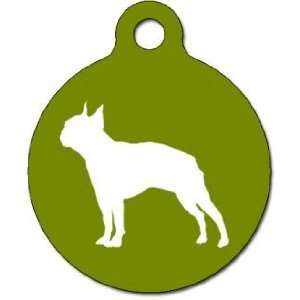  Boston Terrier Pet ID Tag for Dogs and Cats   Dog Tag Art 